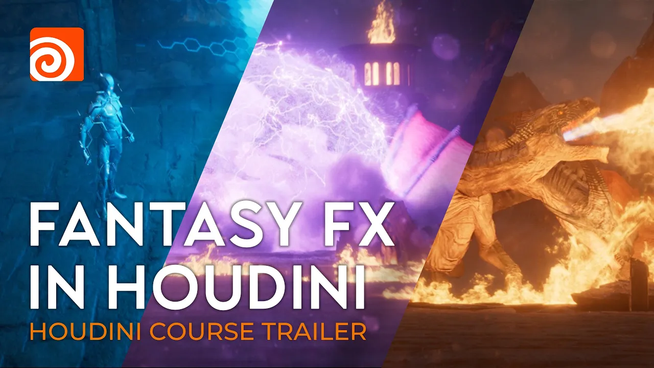 在Houdini创建高端幻想特效-Heycg.cn