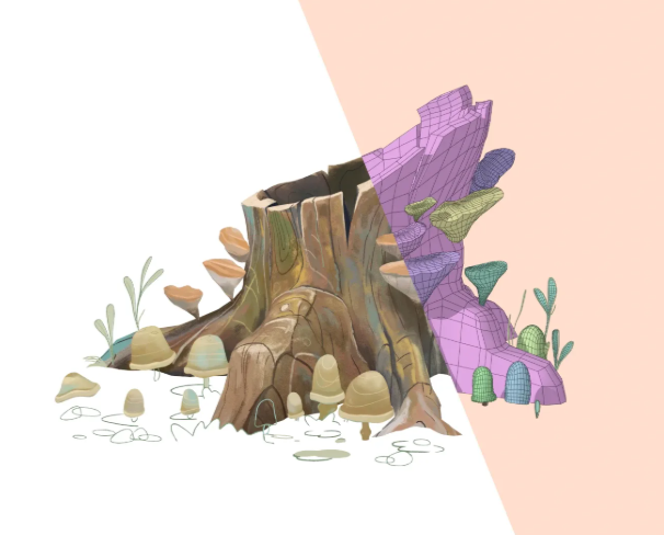 Blender绘画转3D技术-Heycg.cn