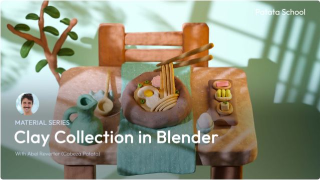 Blender黏土材质第一卷-Heycg.cn