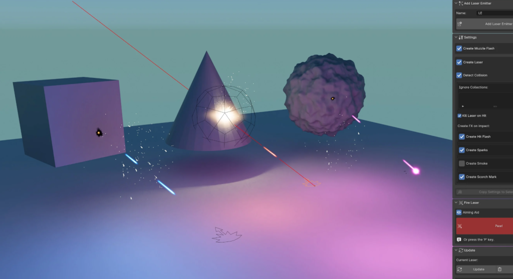 Blender的科幻激光特效插-PewPew-Heycg.cn