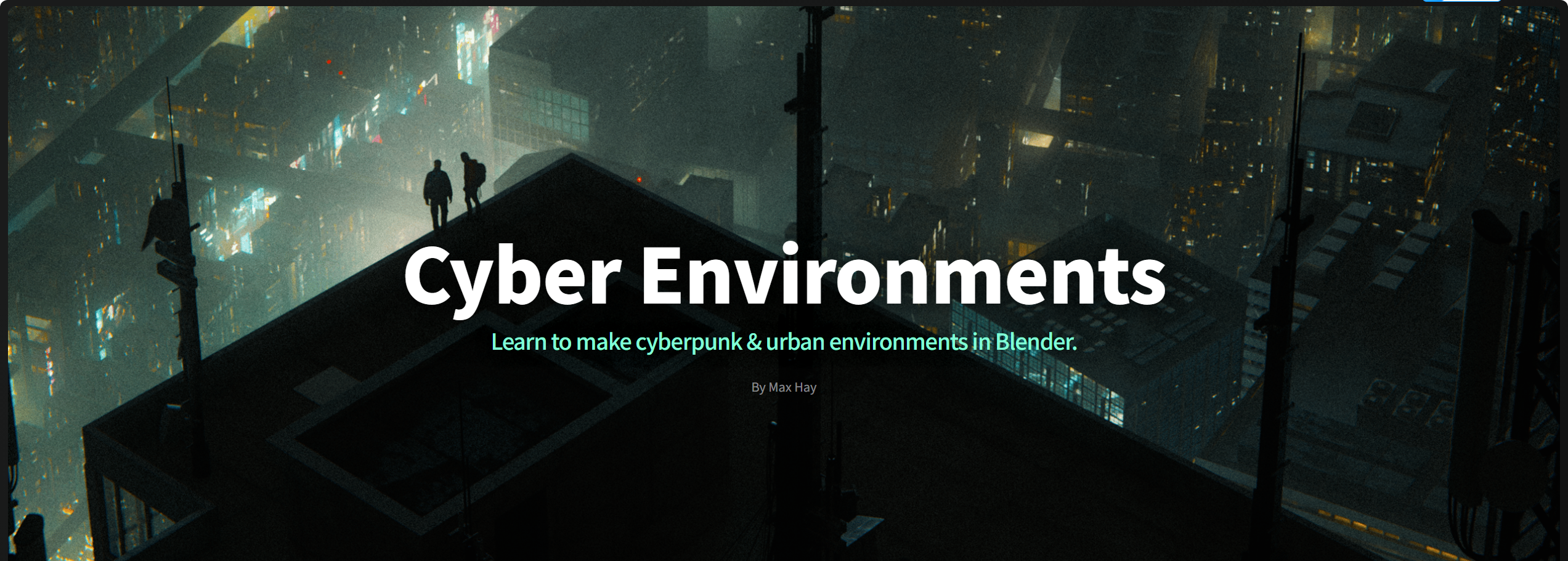 图片[1]-MaxHay的Blender赛博朋克-Heycg.cn