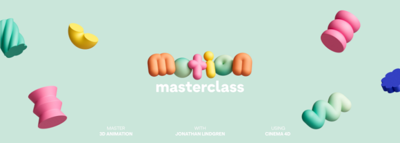 3D动态设计大师班（C4D+AE） | Jonathan Lindgren【中文字幕】-Heycg.cn