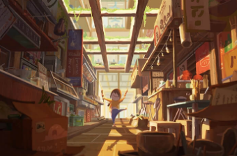 Coloso - 用环境讲故事 - 从头脑风暴到线稿和上色手绘教程-Heycg.cn