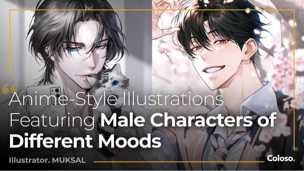 图片[1]-用你的风格设计惊艳的男性角色 | Coloso【中文字幕】-Heycg.cn