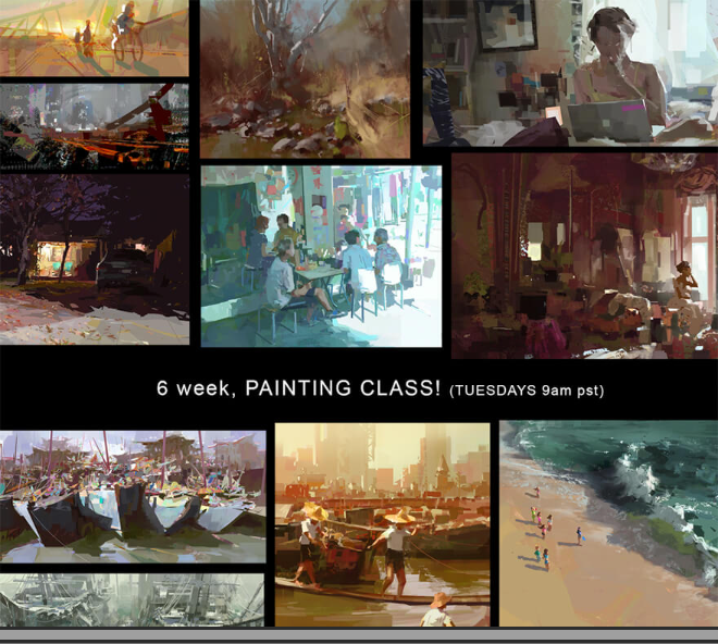 Gumroad - 扎克·雷茨 - 6周绘画课程-Heycg.cn