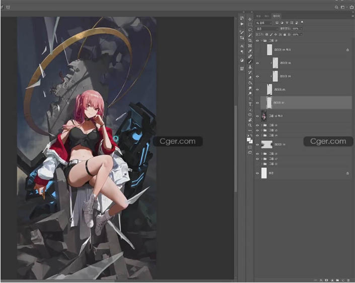 图片[2]-Coloso  – mogoon轻松学习角色绘画的坚实基础理论，韩语-Heycg.cn