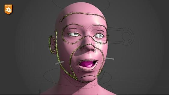 释放Rigify Skin的潜力（Blender面部绑定） | CG Dive【中文字幕】-Heycg.cn