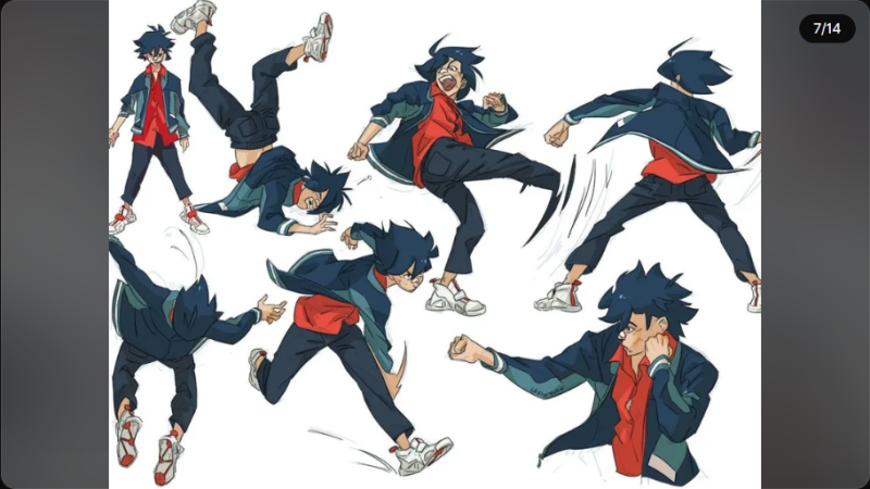 Lexin Yuan运动解剖学人体结构绘制角色人物CG绘画视频教程课-Heycg.cn