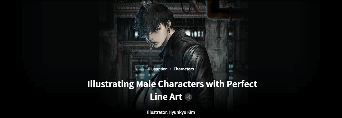 图片[2]-Coloso – 男性角色插画教程【中文字幕】-Heycg.cn