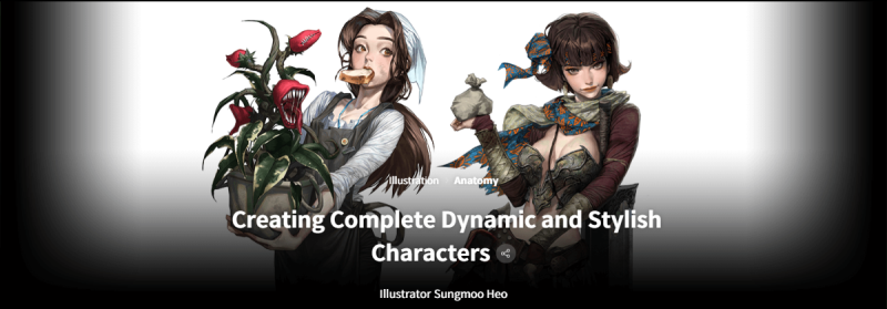 Coloso - 创造绘画完整的动态和时尚的角色教程 - 作者：许成武（韩语，英字）-Heycg.cn