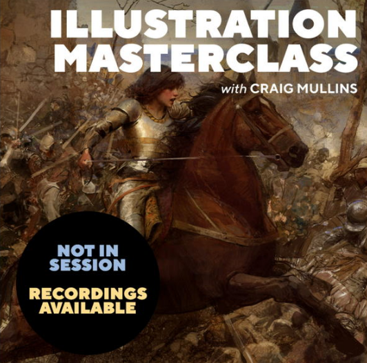 数字插画大师班 | Underpaint Academy【中文字幕】-Heycg.cn