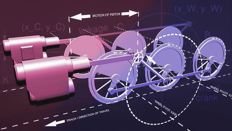 Blender火车车轮绑定 | CGCookie【中文字幕】-Heycg.cn
