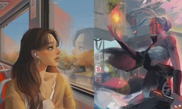 Coloso - 半现实人物插画基础教程-Heycg.cn