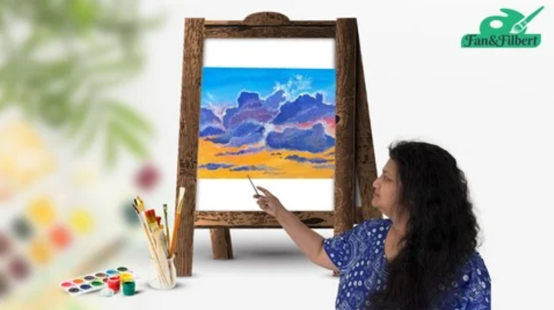 图片[1]-Udemy – 水粉画中的伦敦壮丽天空-Heycg.cn