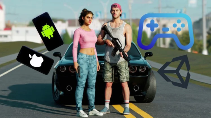 Udemy - Unity创建GTA风格第三人称射击游戏（手游）-Heycg.cn