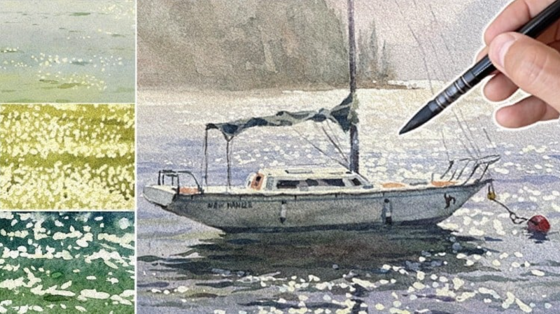 Udemy - 水彩画提亮技巧-Heycg.cn