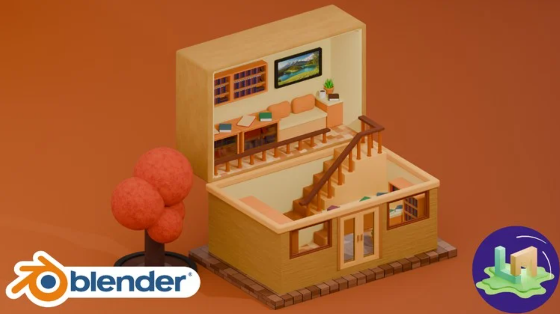 图片[1]-Udemy – Blender风格化迷你模型制作-Heycg.cn