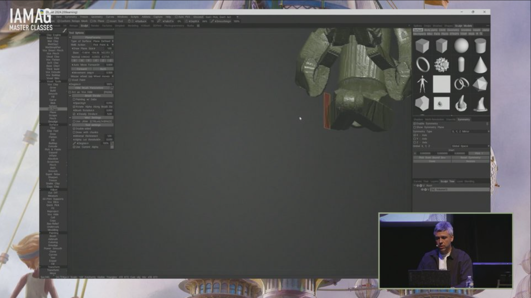 图片[1]-IAMAG – 探索使用3D Coat进行雕塑创作的过程-Heycg.cn