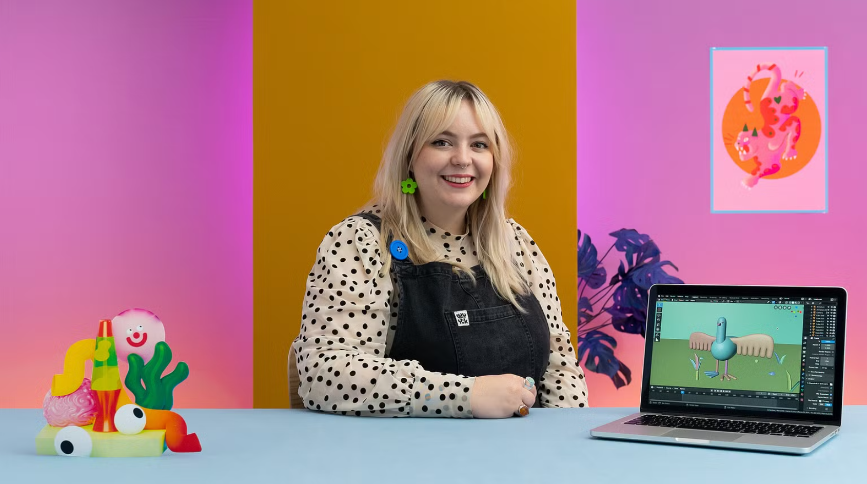 图片[1]-Domestika – 在Blender中为你的3D动画增添幽默感-Heycg.cn