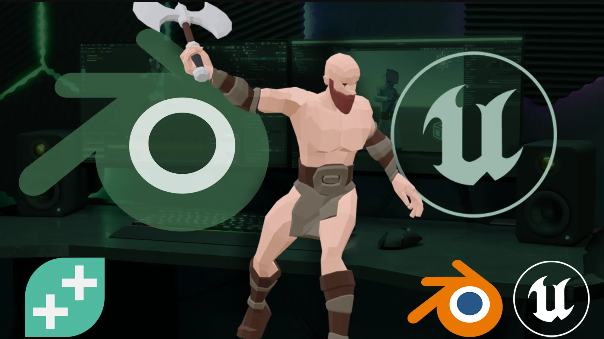 图片[1]-GameDev – 从Blender到UE：游戏就绪资源、角色和动画-Heycg.cn