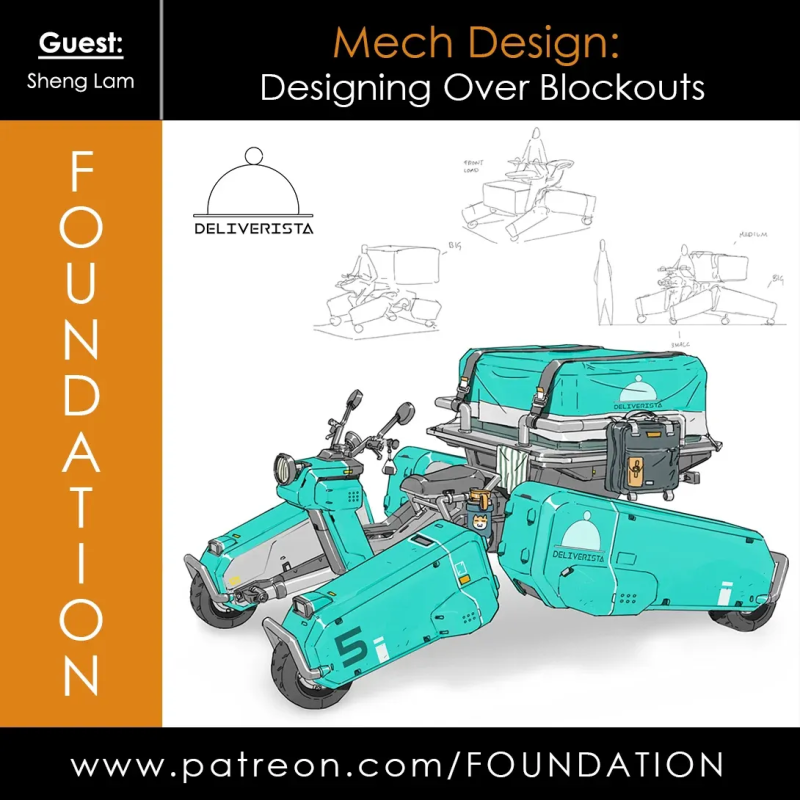 Gumroad - 基于模型块的机甲设计-Heycg.cn