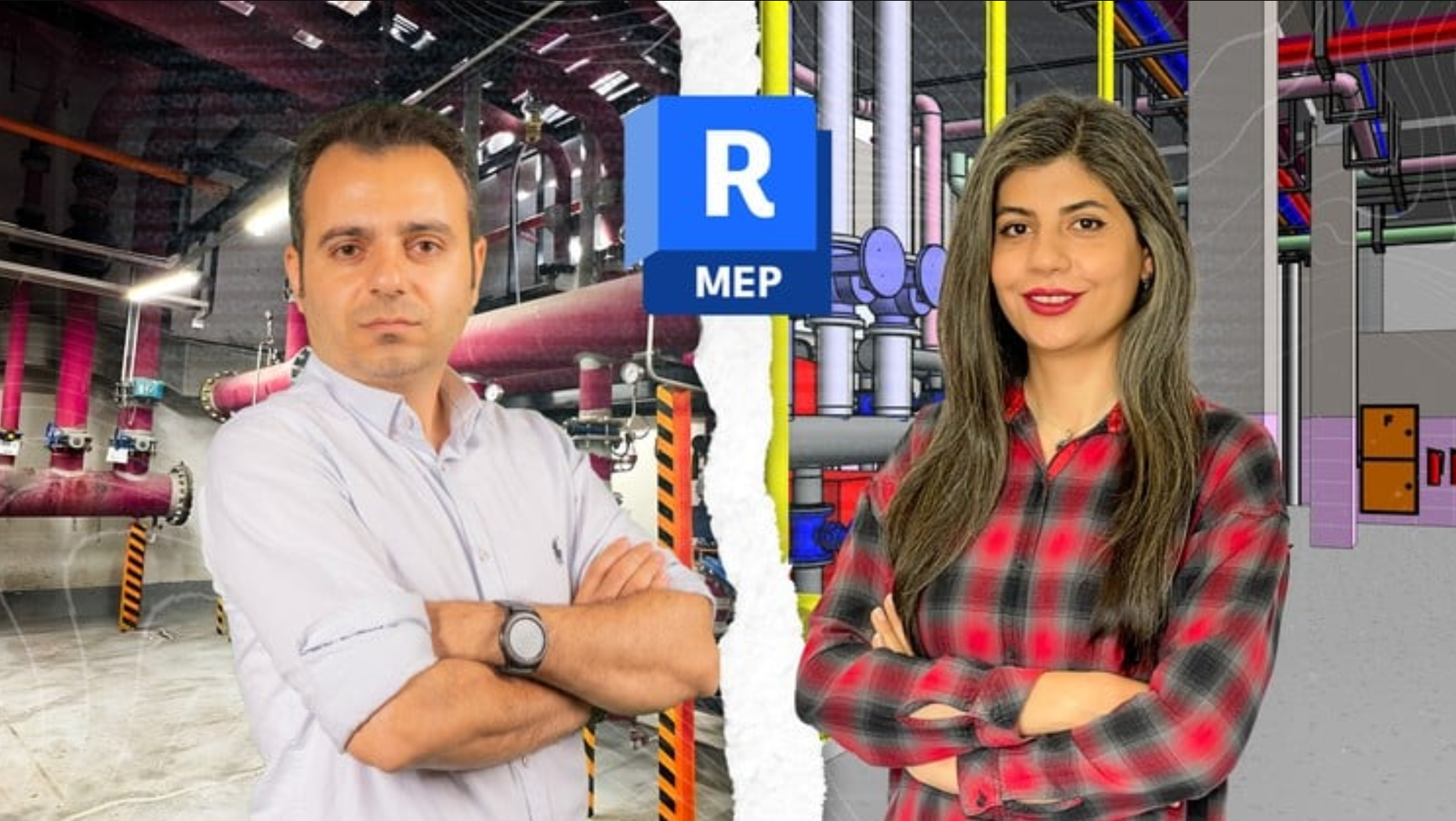 图片[1]-Udmey – Revit MEP 2026机械室：从建模到落地-Heycg.cn