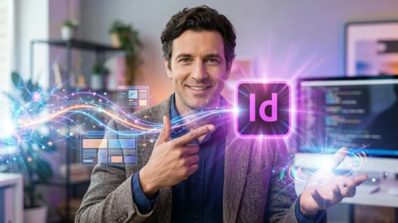 Udemy - 精通AI工具提高InDesign工作效率-Heycg.cn