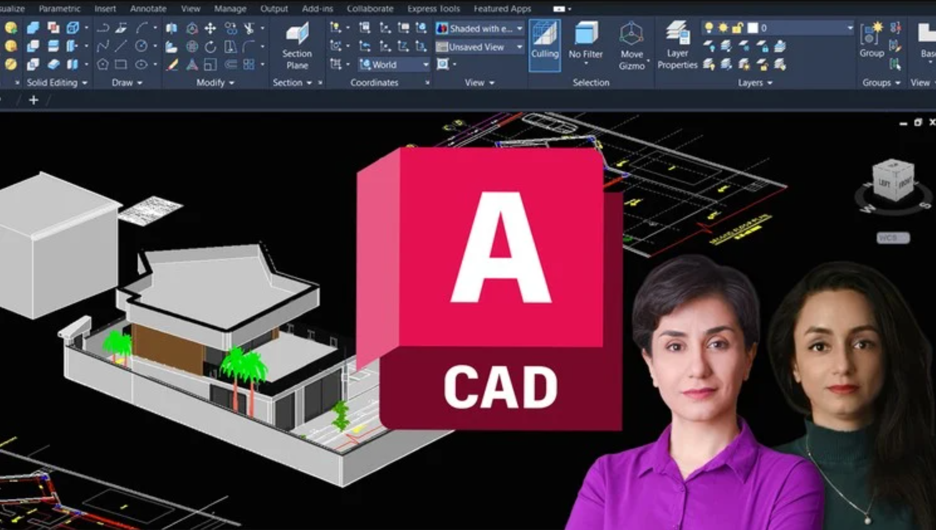 图片[1]-Udemy – AutoCAD 3D建筑建模-Heycg.cn
