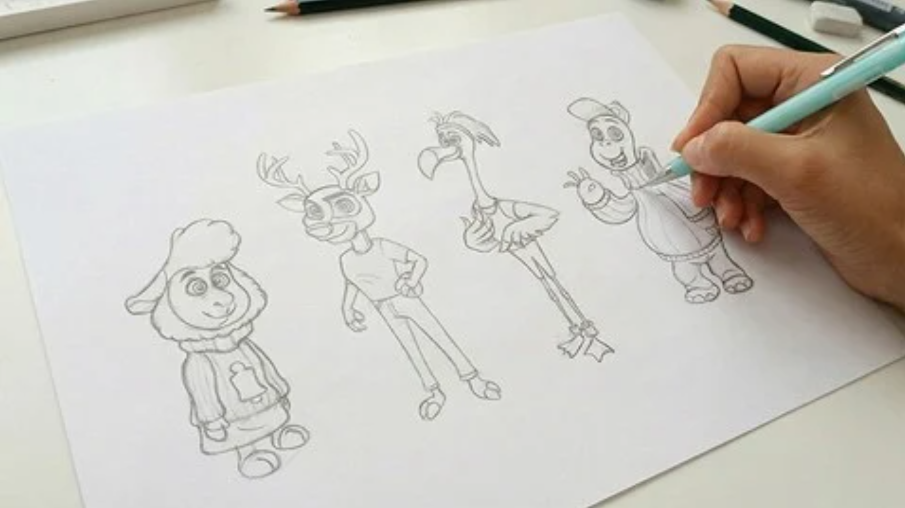 图片[1]-Udemy – 动物角色设计基础-Heycg.cn