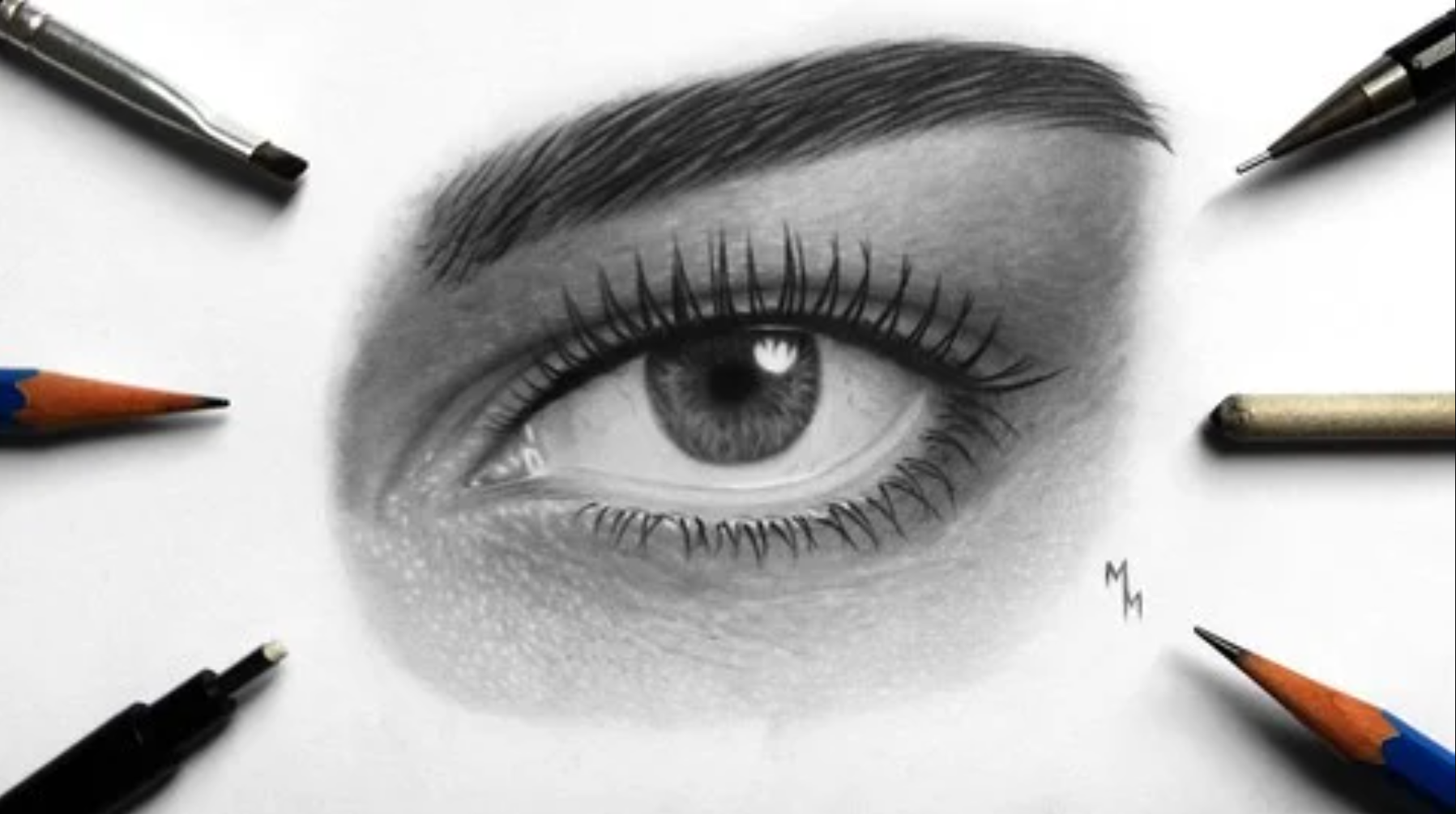 图片[1]-Udemy – 用石墨绘制写实眼睛-Heycg.cn