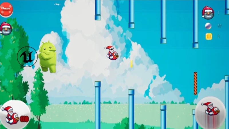 Udemy - UE5蓝图圣诞老人2D休闲手游-Heycg.cn