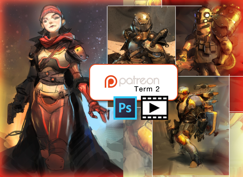 Gumroad - 角色概念艺术创作-Heycg.cn