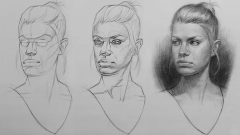 Udemy - 人像绘画基础技巧分步详解-Heycg.cn