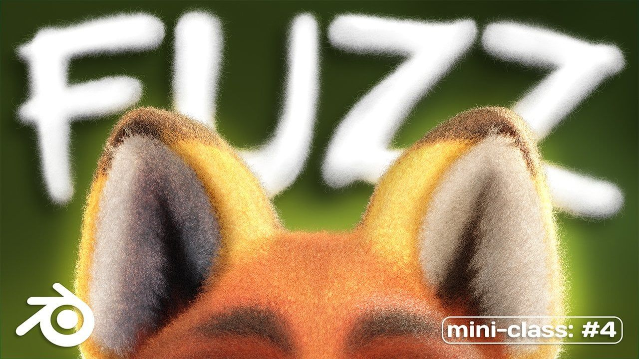 图片[1]-Skillshare – Blender3D中为你的角色设计添加纹理毛发-Heycg.cn