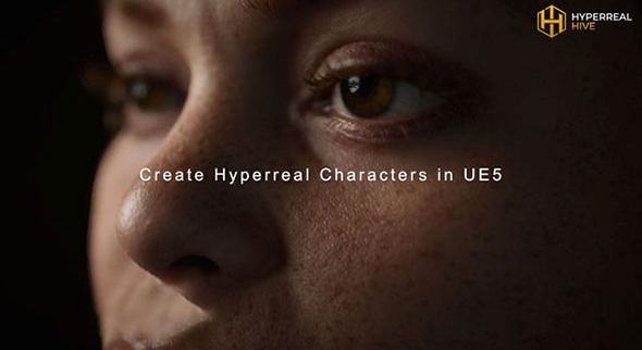 中英文字幕+Unreal超写实角色创建灯光渲染全流程UE5教程 Hyperreal 3D Character Creation in UE5 1-6-Heycg.cn