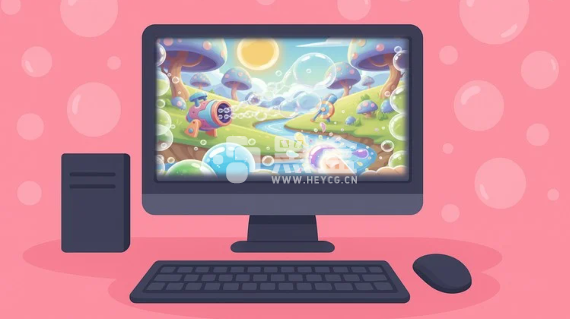 图片[1]-Udemy – Unity打造你的泡泡破灭游戏-Heycg.cn