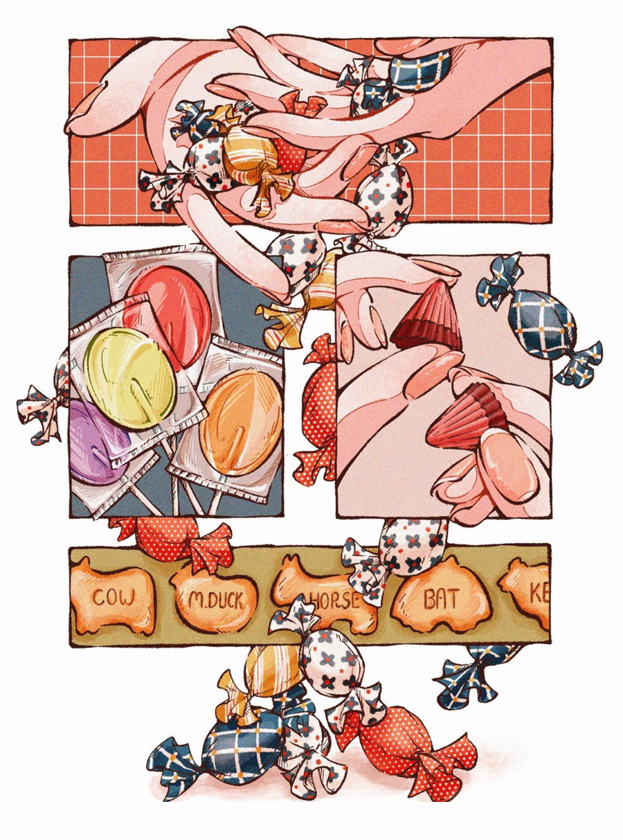 图片[1]-日系复古少女插画合集 质感拉满的日系画风少女素材超养眼-Heycg.cn